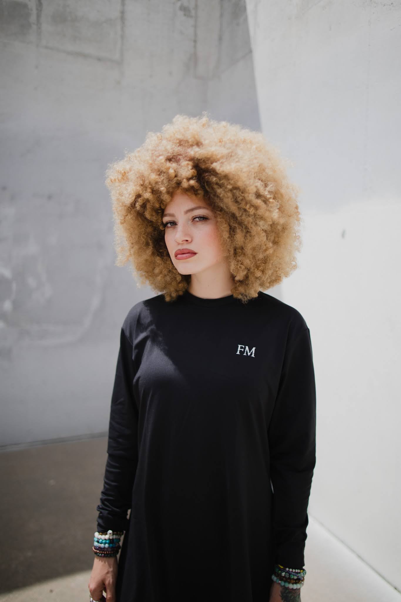 Courageous Long sleeve T - shirt Black - Flex Modesty