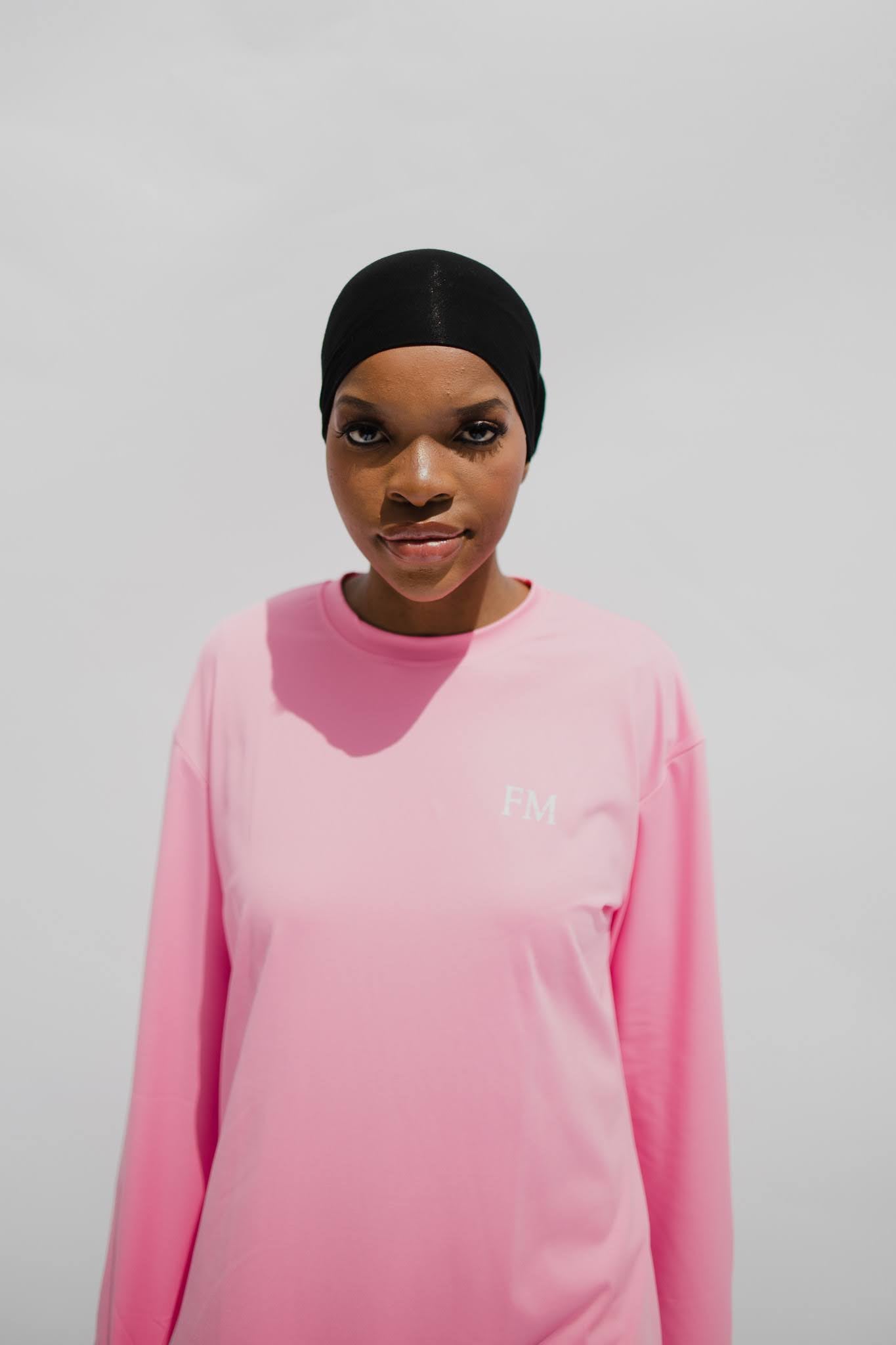 Courageous long sleeve t - shirt Pink - Flex Modesty