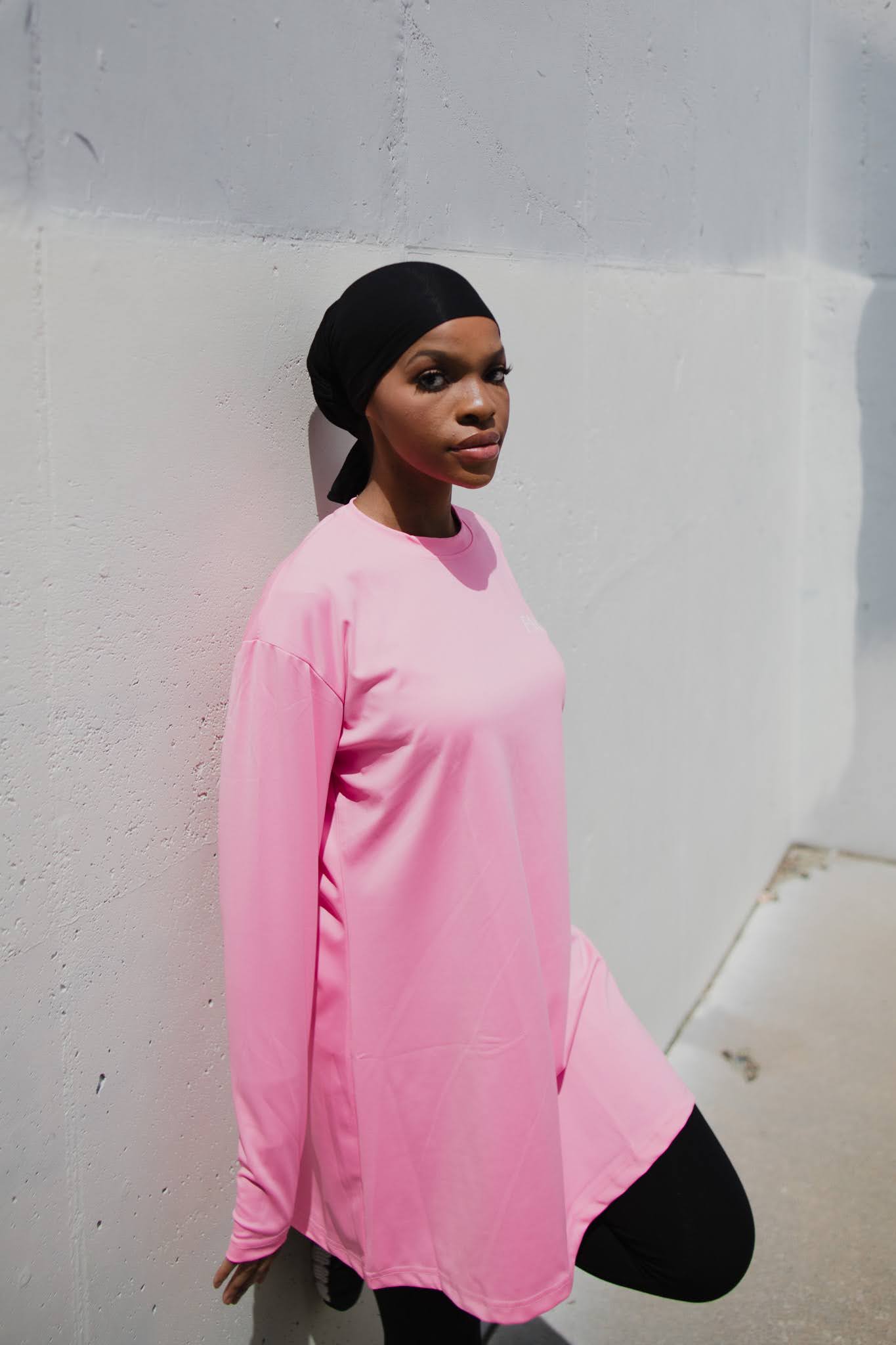 Courageous long sleeve t - shirt Pink - Flex Modesty