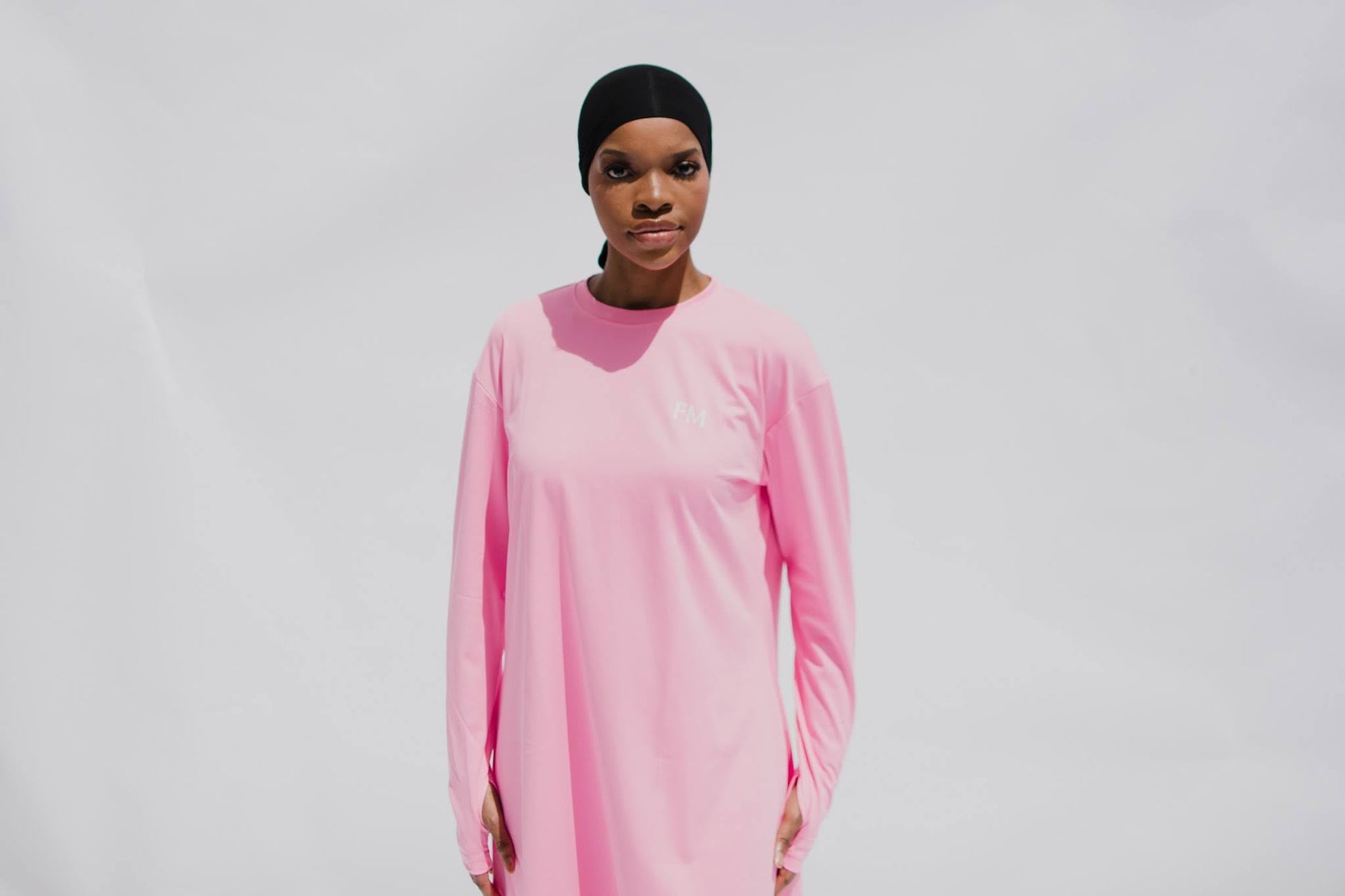 Courageous long sleeve t - shirt Pink - Flex Modesty