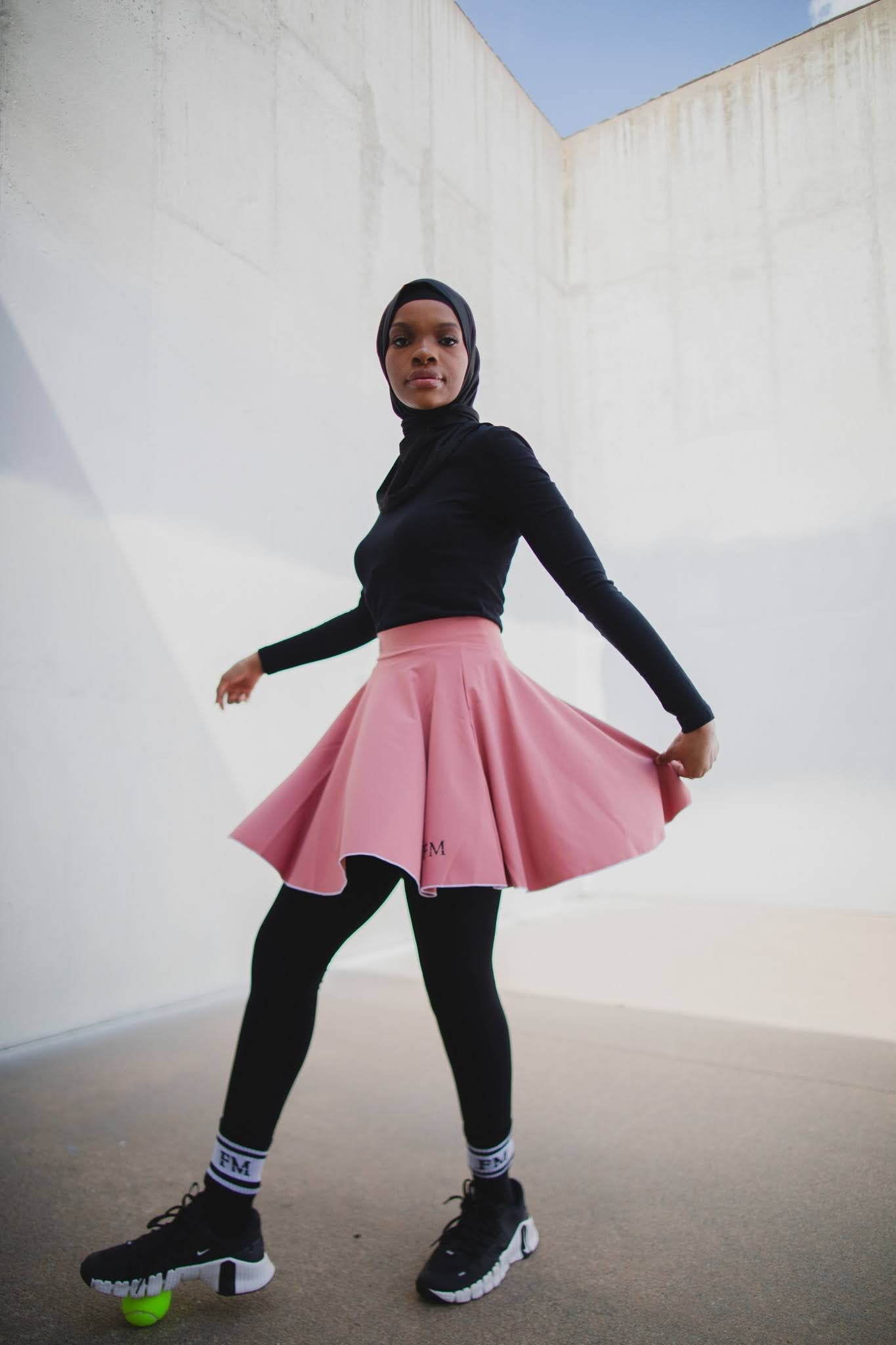 Flex Pink Circle Skirt - Flex Modesty